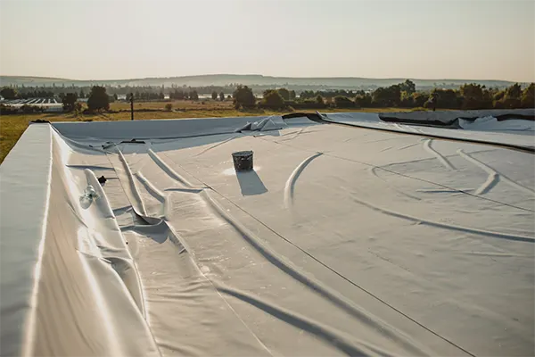 Rubber Roof Installation